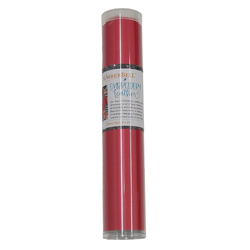 Embroidery Faux Leather - Cherry Red 