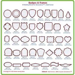 Badges and Frames by Lindee Goodall