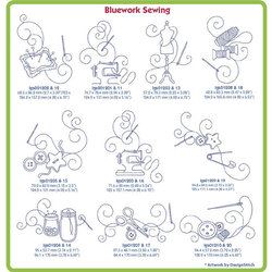 Bluework Sewing by Lindee Goodall