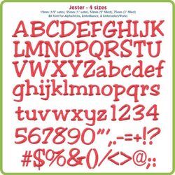 Jester BX Font - Various Sizes - Download Only