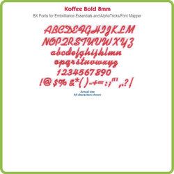 Koffee Bold 8mm BX File - Download Only