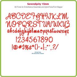 Serendipity 15mm BX File - Download Only