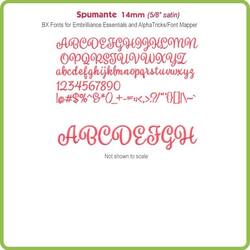Spumante 14mm BX Fonts for Embrilliance Essentials  and Alpha Tricks - Download Only