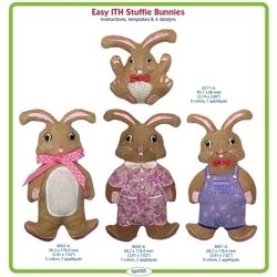 Easy In-The-Hoop Stuffie Bunnies by Lindee Goodall Download