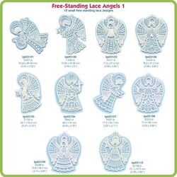 Free-Standing Lace Angels 1