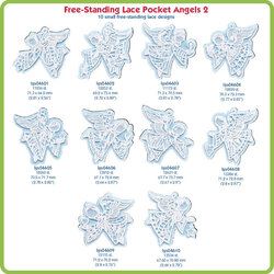Freestanding lace pocket angels 2