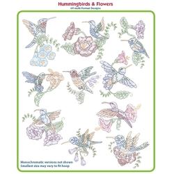 Hummingbirds and Flowers by Lindee Goodall Download