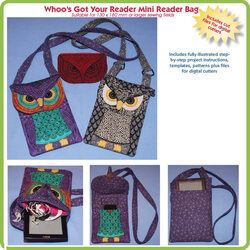 In The Hoop - Mini Reader Owl Project