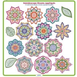 Kaleidoscope Blooms Applique by Lindee Goodall Download