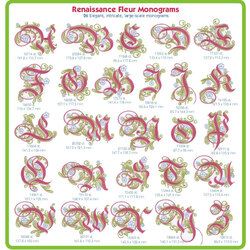 Renaissance Fleur Monograms