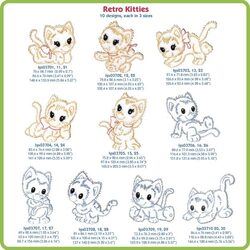 Retro Kitties
