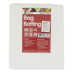 Bag Batting 100% Polyester 80cm x 100cm (Per Metre)