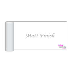 Bulk Roll 10m White Matt Metamark M7 Permanent Adhesive Vinyl 30cm x 10m