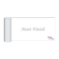 White Matt Metamark M7 Permanent Adhesive Vinyl 30x100cm