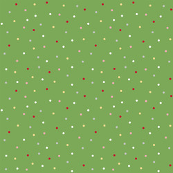 Green Multi Dot - Kimberbell Christmas Fat Quarter