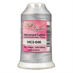 Softlight MC3-048 Mercerised Cotton 3000m Embroidery Thread