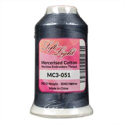 Softlight MC3-051 Mercerised Cotton 3000m Embroidery Thread