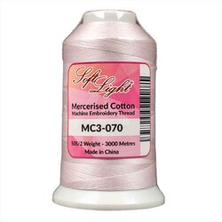 Softlight MC3-070 Mercerised Cotton 3000m Embroidery Thread
