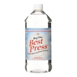 Best Press Starch Spray - Scent Free 1 litre refill