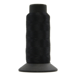 Black Woolly Nylon Overlocker Thread - 1500m 