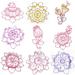 Botanic Passion (10 designs) by Outback Embroidery - Download