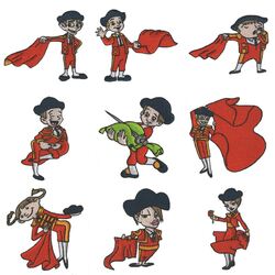 Matadors (9 designs) by Outback Embroidery - Download