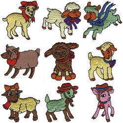 Little lambs (10 designs) by Outback Embroidery - Download