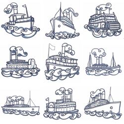 Steam Power (10 designs) by Outback Embroidery - Download