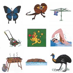 Australian Icons Vol 2 (12 designs) by Outback Embroidery - Download