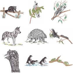 Australian Wildlife (24 designs) by Outback Embroidery - Download