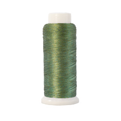 Softlight Metallic Mystery Green 1500m Embroidery Thread