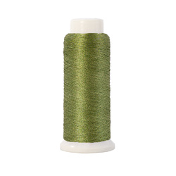 Softlight Metallic Pale Lime 1500m Embroidery Thread