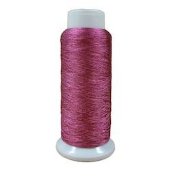 Softlight Metallic Pink Carnation 1500m Embroidery Thread