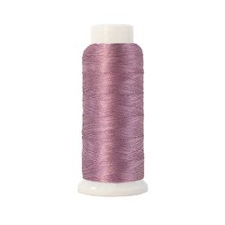 Softlight Metallic Silver Rose 1500m Embroidery Thread