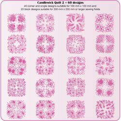 Candlewick Quilt 2 by Dawn Johnson