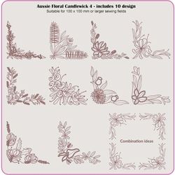 Aussie Floral Candlewick 4 by Dawn Johnson Download