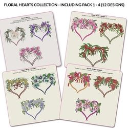Floral Hearts Collection 1-4 by Dawn Johnson Download