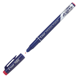Red Pilot Frixion Fineliner Erasable Pen