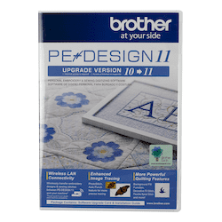 Brother PE-Design Upgrade from PED10 to PED11