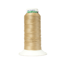 Bonded Polyester UV Thread 500m - Beige