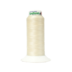 Bonded Polyester UV Thread 500m - Cream