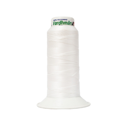 Bonded Polyester UV Thread 500m - White