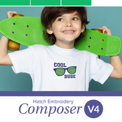 Hatch Embroidery Composer Version 4 by Wilcom