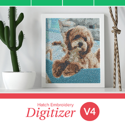 Hatch Embroidery Digitizer Version 4 by Wilcom