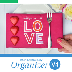 Hatch Embroidery Organizer Version 4 by Wilcom