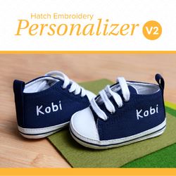Hatch Embroidery Personalizer Version 2 by Wilcom
