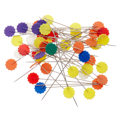 No Melt Flower Head Pins