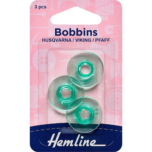 Plastic Bobbin for Husqvarna/Viking - 3 pack