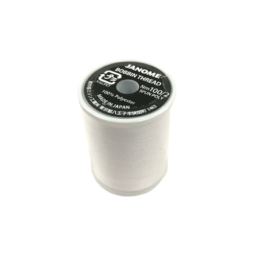 Bobbin Thread White 1000m