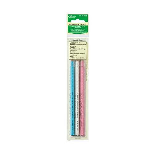 Clover Soluble Pencil 3 Pack